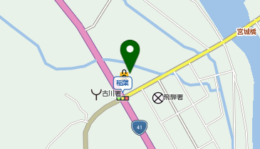 ゲンキー 古川高野店の地図画像