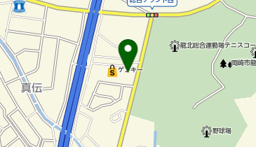 ゲンキー 真伝町店の地図画像