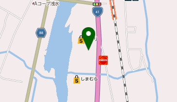 ゲンキー 萩原上呂店の地図画像