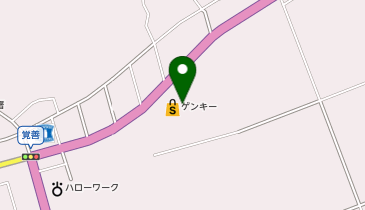 ゲンキー 覚善店の地図画像