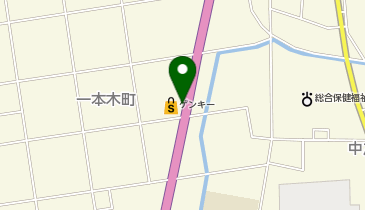 ゲンキー 一本木店の地図画像