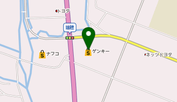 ゲンキー 大巻店の地図画像