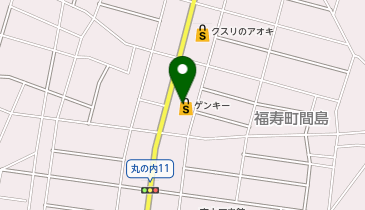 ゲンキー 間島店の地図画像