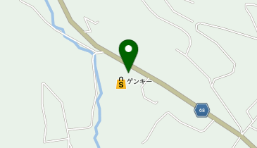 ゲンキー 恵那インター北店の地図画像