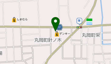 ゲンキー 丸岡町栄店の地図画像