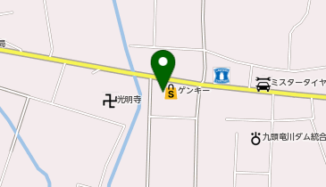 ゲンキー 中野町店の地図画像