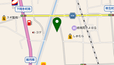 ゲンキー 岡本店の地図画像