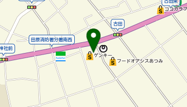 ゲンキー 福江店の地図画像