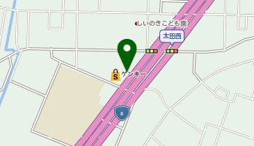 ゲンキー 条南小学校北店の地図画像