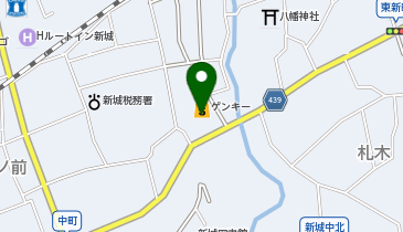 ゲンキー 町並本町店の地図画像