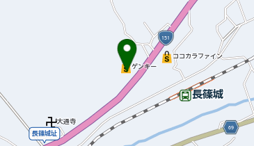 ゲンキー 鳳来長篠店の地図画像