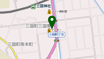 ゲンキー 三国東店の地図画像