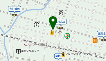 ゲンキー 三谷北店の地図画像