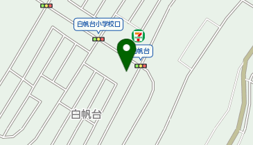 ゲンキー 白帆台店の地図画像