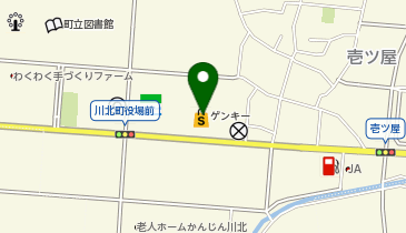 ゲンキー 川北町店の地図画像