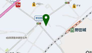 ゲンキー 野田店の地図画像