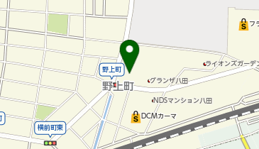 ゲンキー 八田店の地図画像