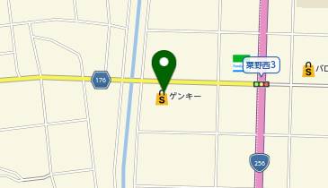 ゲンキー 岩野田店の地図画像