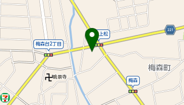 ゲンキー 梅森店の地図画像