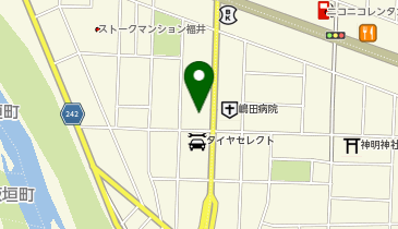 ゲンキー 勝見店の地図画像