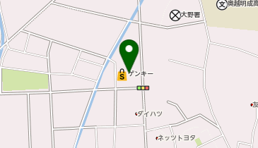 ゲンキー 陽明店の地図画像