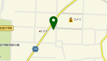 ゲンキー 古府店の地図画像