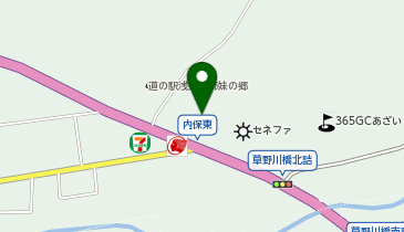 ゲンキー 浅井店の地図画像