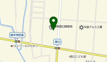 ゲンキー 唐臼店の地図画像