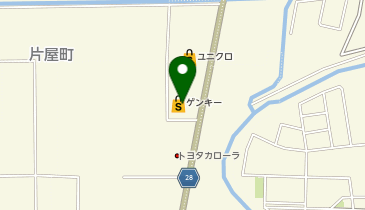 ゲンキー 武生西店の地図画像