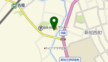 ゲンキー 古見店の地図画像