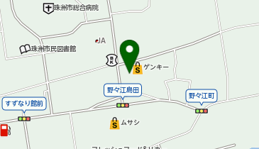 ゲンキー 野々江店の地図画像