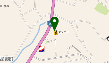 ゲンキー 品野店の地図画像
