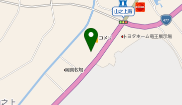 ゲンキー 山之上店の地図画像