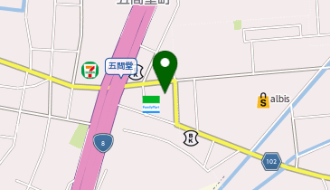 ゲンキー 五間堂店の地図画像