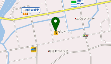 ゲンキー 坂戸店の地図画像