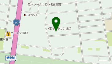 ゲンキー 堤起店の地図画像