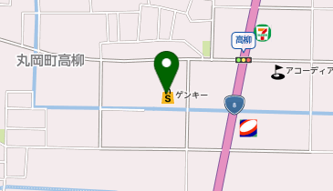 ゲンキー 丸岡高柳店の地図画像