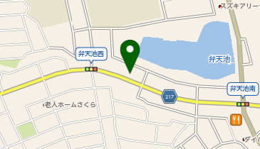 ゲンキー 竹の山店の地図画像