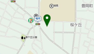 ゲンキー 桜ケ丘店の地図画像