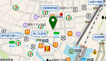 庄や 池袋西口店の地図画像