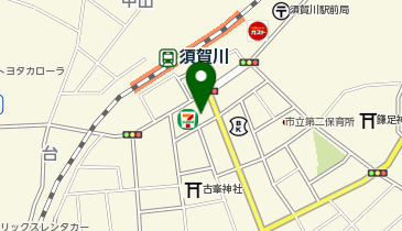 庄や 須賀川駅前店の地図画像