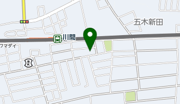 日本海庄や 川間店の地図画像