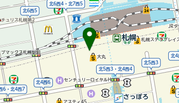 コムサ・フィユ 札幌大丸の地図画像