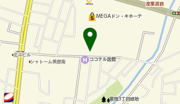 コムサストア 函館の地図画像