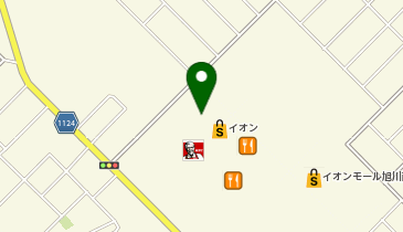 コムサイズム イオンモール旭川西の地図画像