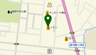 コムサイズム 青森サンロードの地図画像