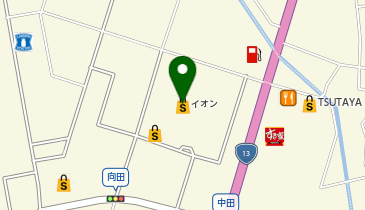 コムサイズム イオン横手の地図画像