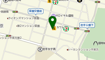コムサステージ メン 盛岡川徳の地図画像