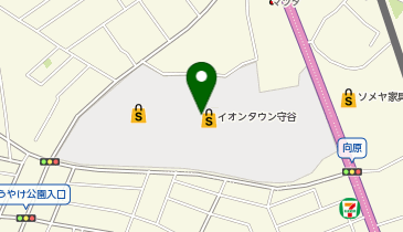 コムサイズム イオンタウン守谷の地図画像