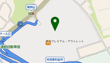 コムサイズム あみプレミアムアウトレットの地図画像